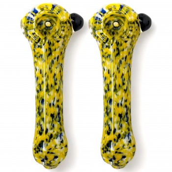 5" TriSpectrum Clarity Spoon Hand Pipe - 2ct [DH05]